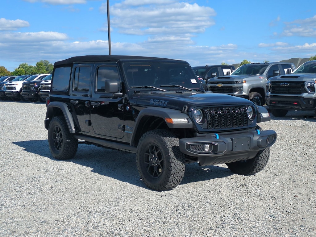 Used 2024 Jeep Wrangler 4xe Willys Convertible
