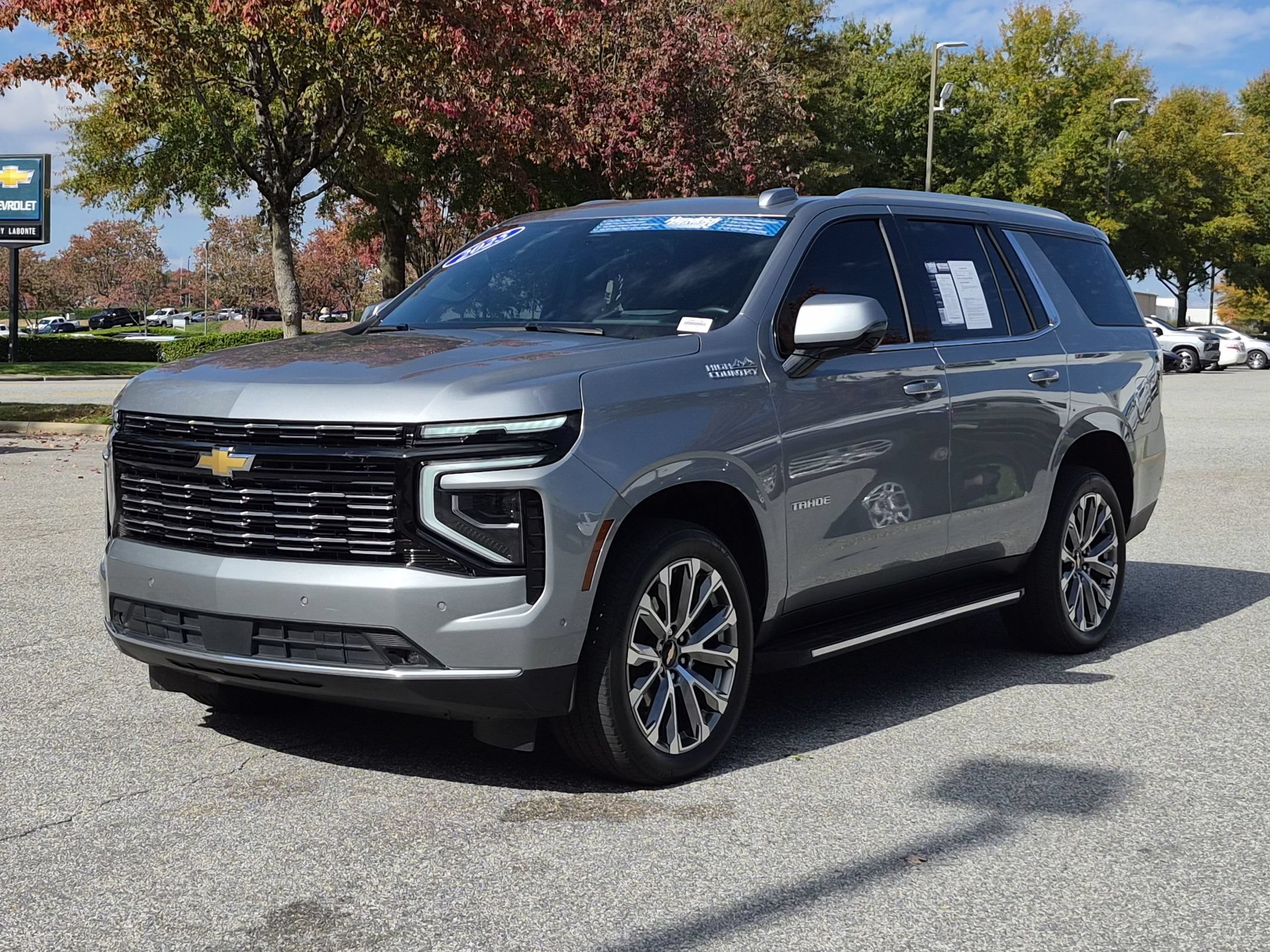 Used 2025 Chevrolet Tahoe High Country SUV