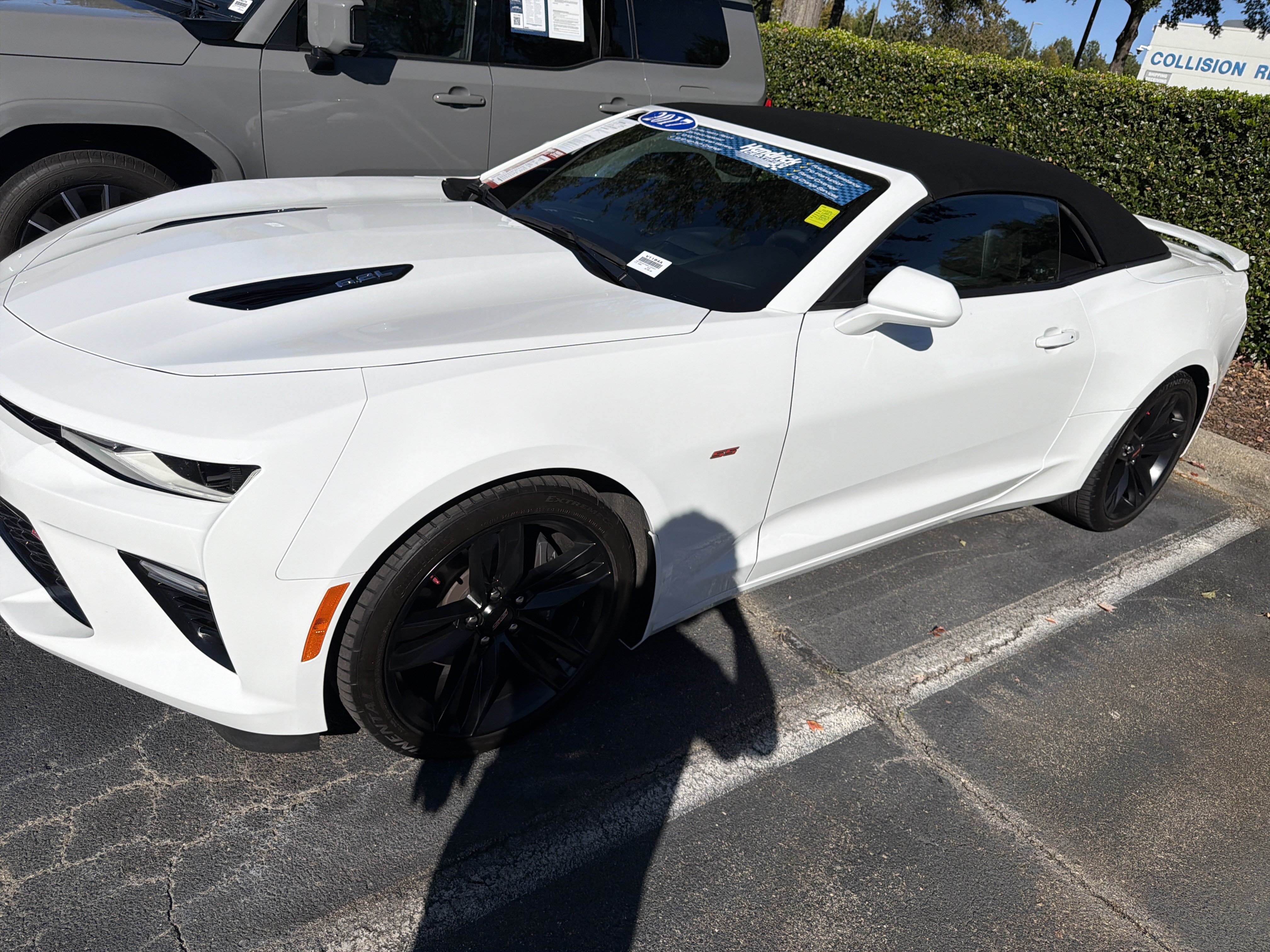 Used 2017 Chevrolet Camaro 2SS Convertible