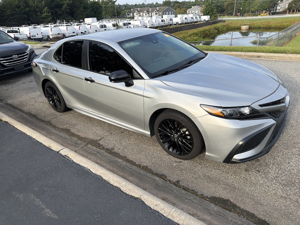 Used 2021 Toyota Camry SE Nightshade Sedan