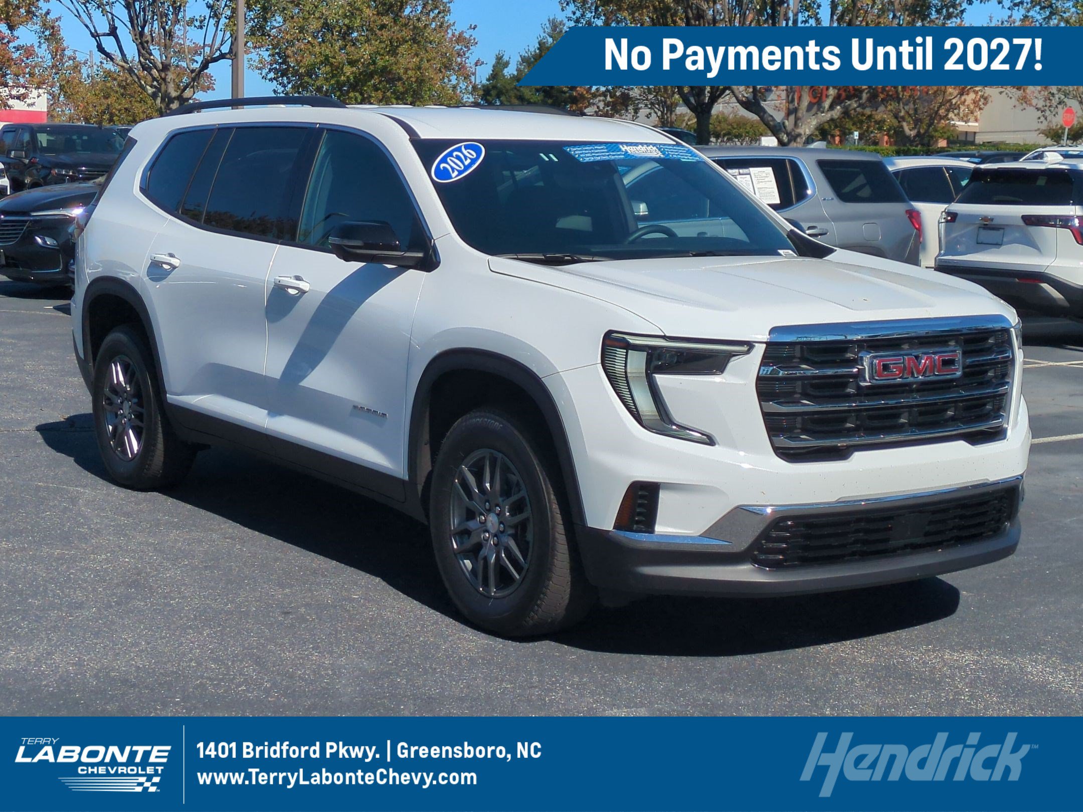 Used 2026 GMC Acadia FWD Elevation SUV