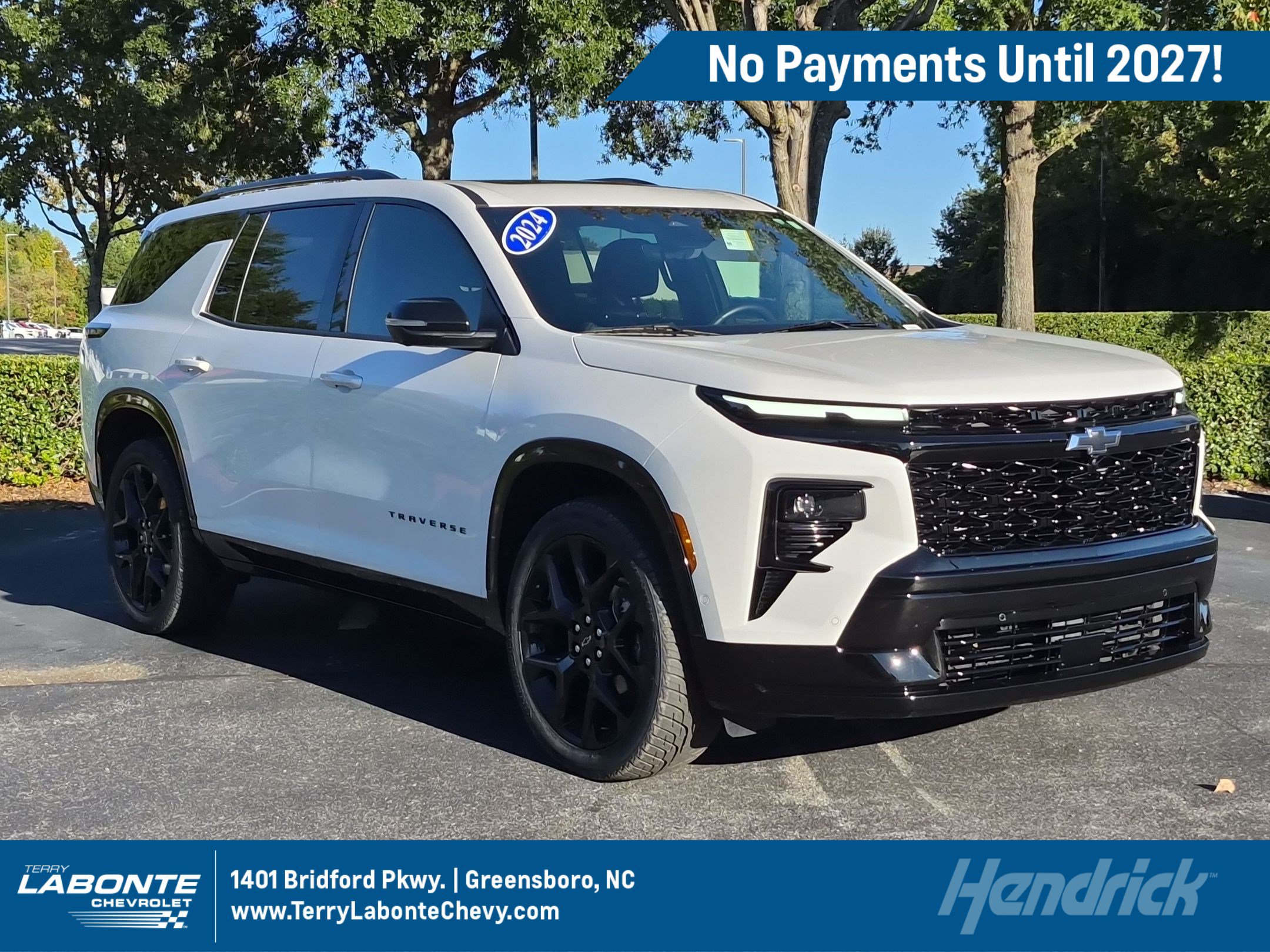 Used 2024 Chevrolet Traverse FWD RS SUV