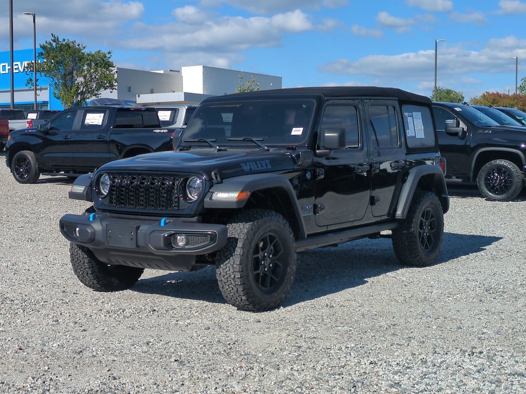 Used 2024 Jeep Wrangler 4xe Willys Convertible