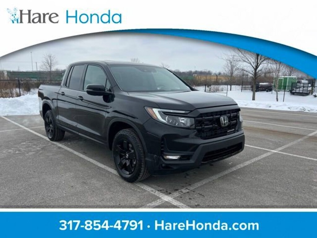New 2026 Honda Ridgeline Black Edition Truck Crew Cab
