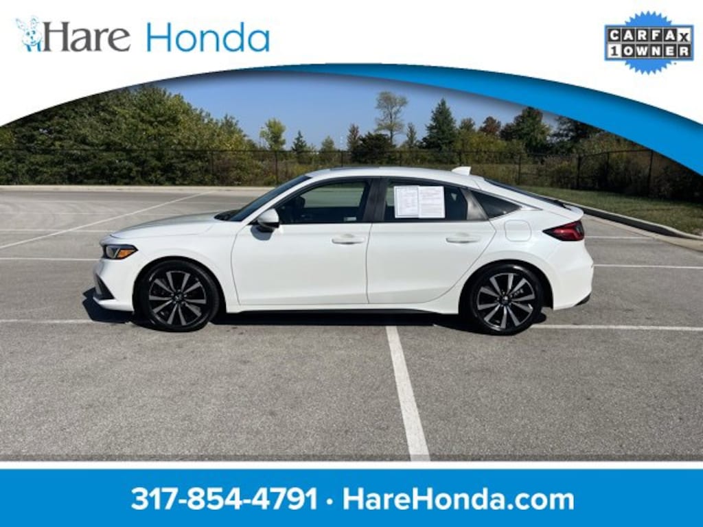 Certified 2024 Honda Civic EX-L Hatchback