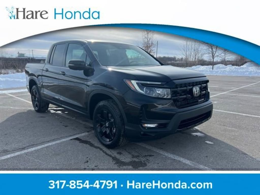 New 2026 Honda Ridgeline Black Edition Truck Crew Cab