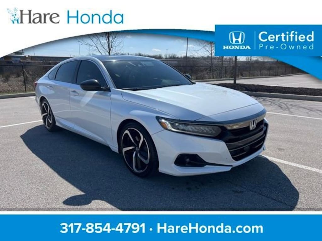 Certified 2022 Honda Accord Sport 2.0T Sedan