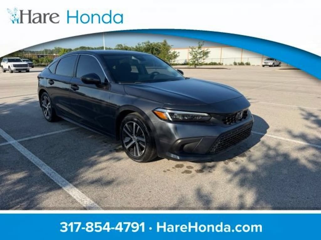 Certified 2023 Honda Civic LX Hatchback