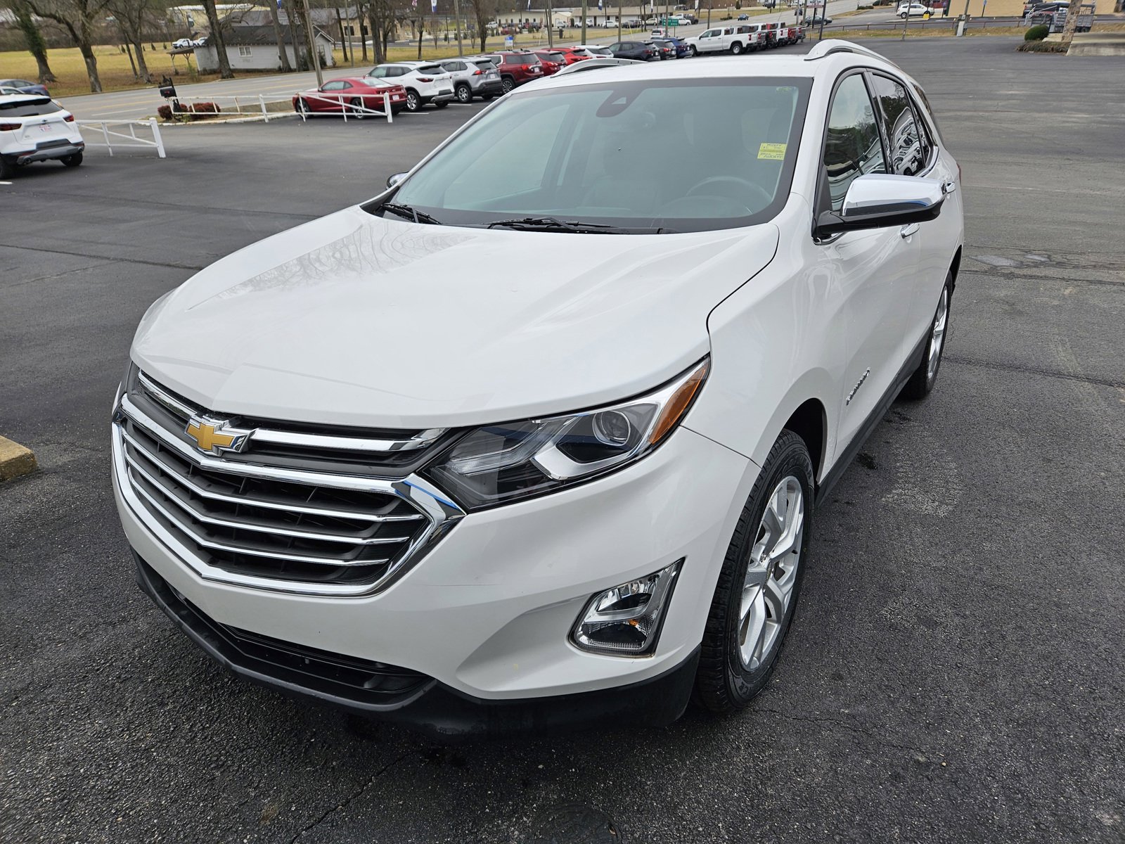 Used 2021 Chevrolet Equinox Premier with VIN 3GNAXNEV1MS167684 for sale in Oneonta, AL