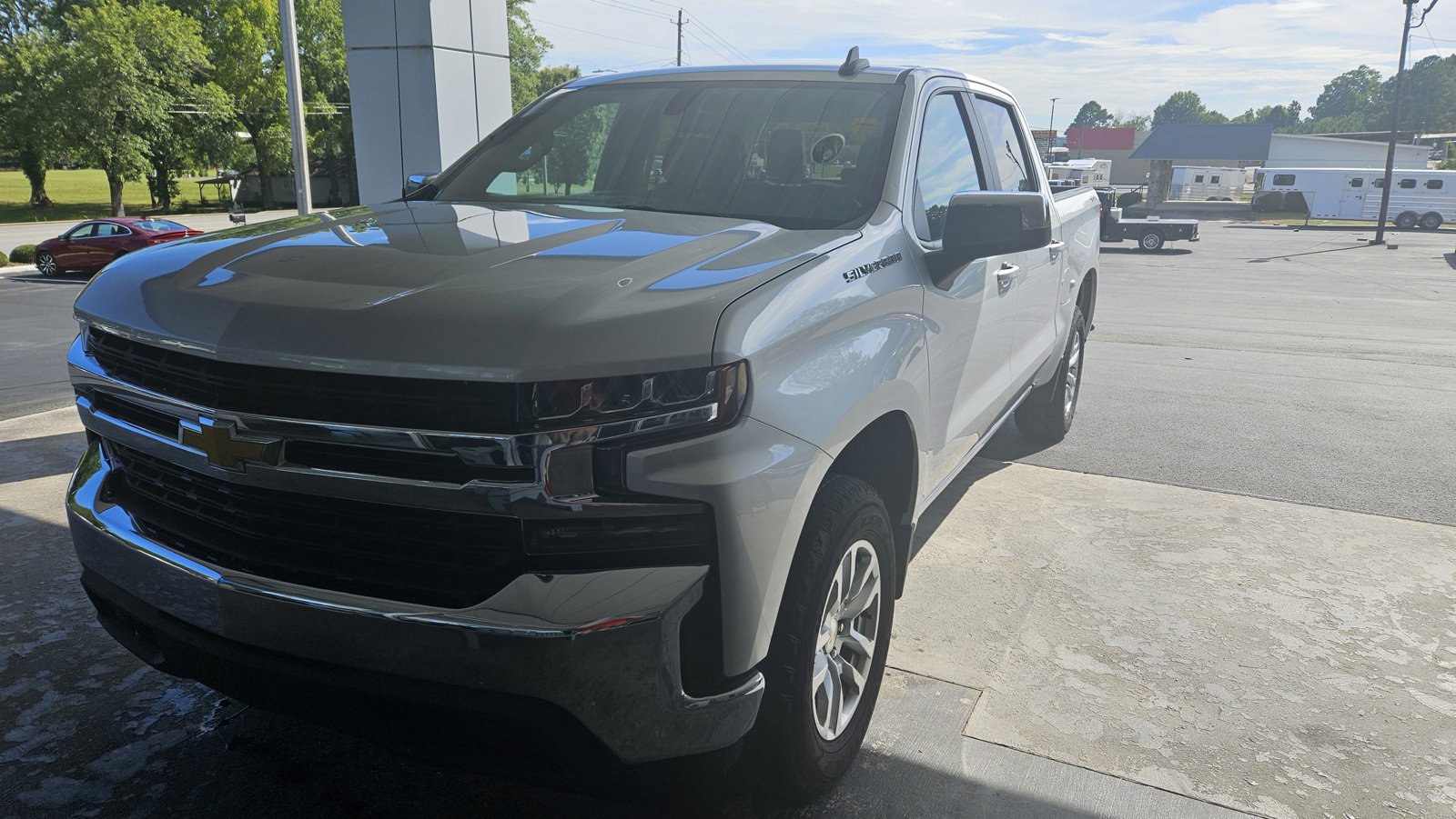 Used 2021 Chevrolet Silverado 1500 LT with VIN 3GCPYJEK7MG361136 for sale in Oneonta, AL