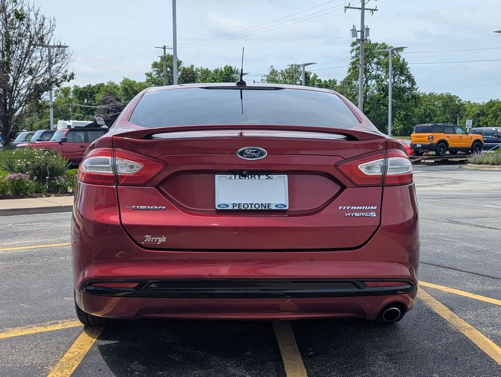 Used 2015 Ford Fusion Hybrid Titanium Sedan