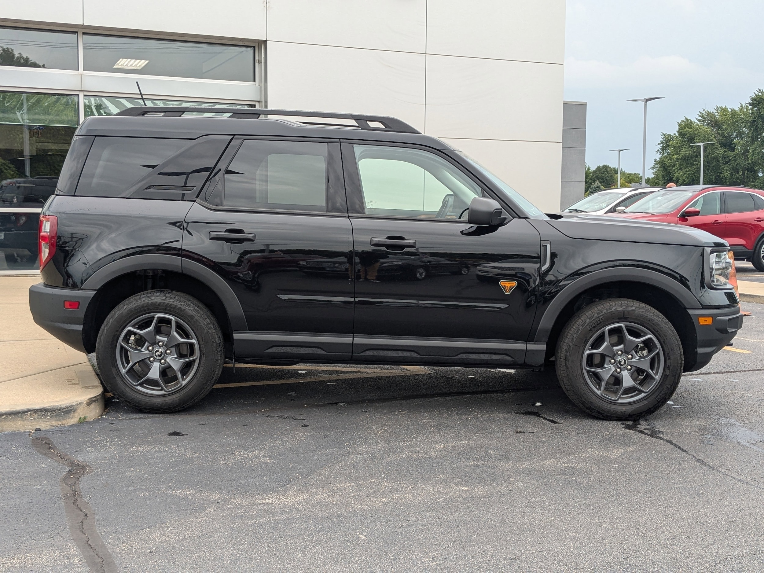 Used 2021 Ford Bronco Sport Badlands with VIN 3FMCR9D93MRA01502 for sale in Peotone, IL