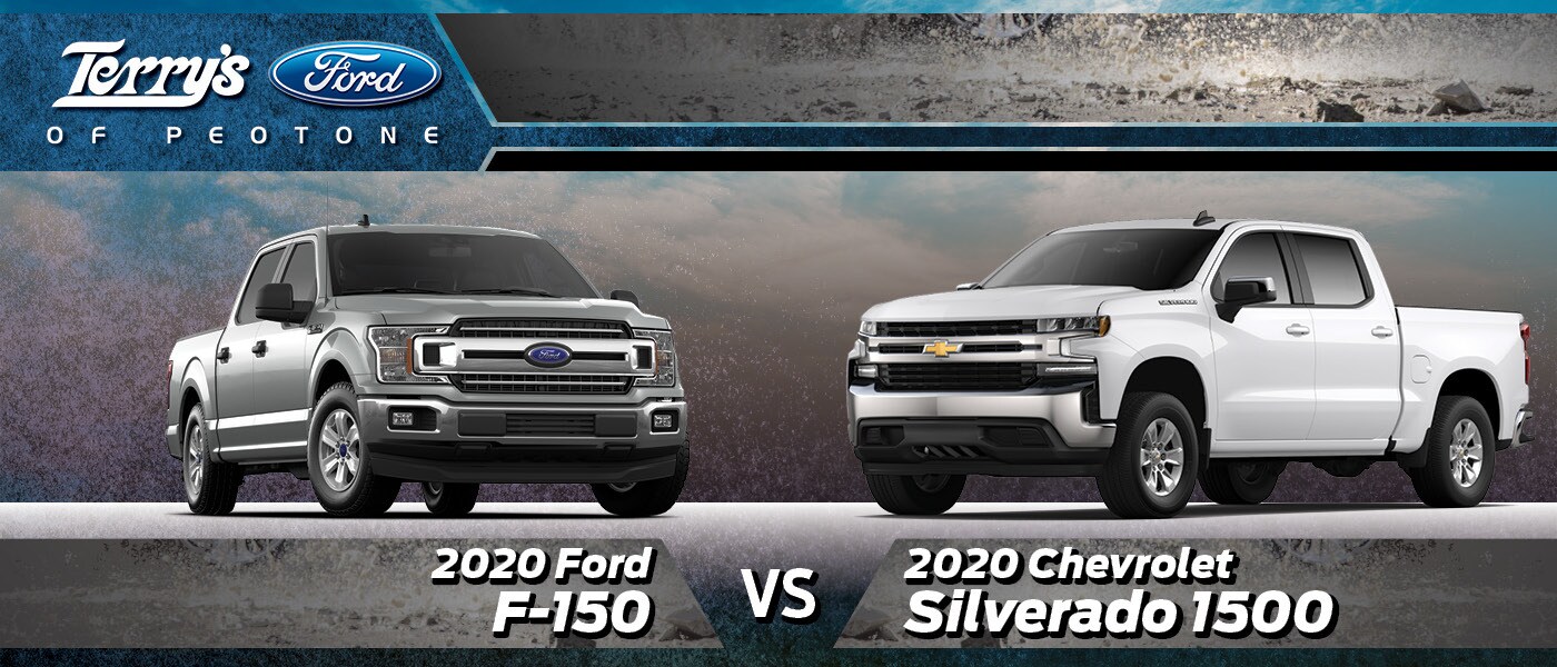 2020 Ford F-150 vs Chevrolet Silverado 1500
