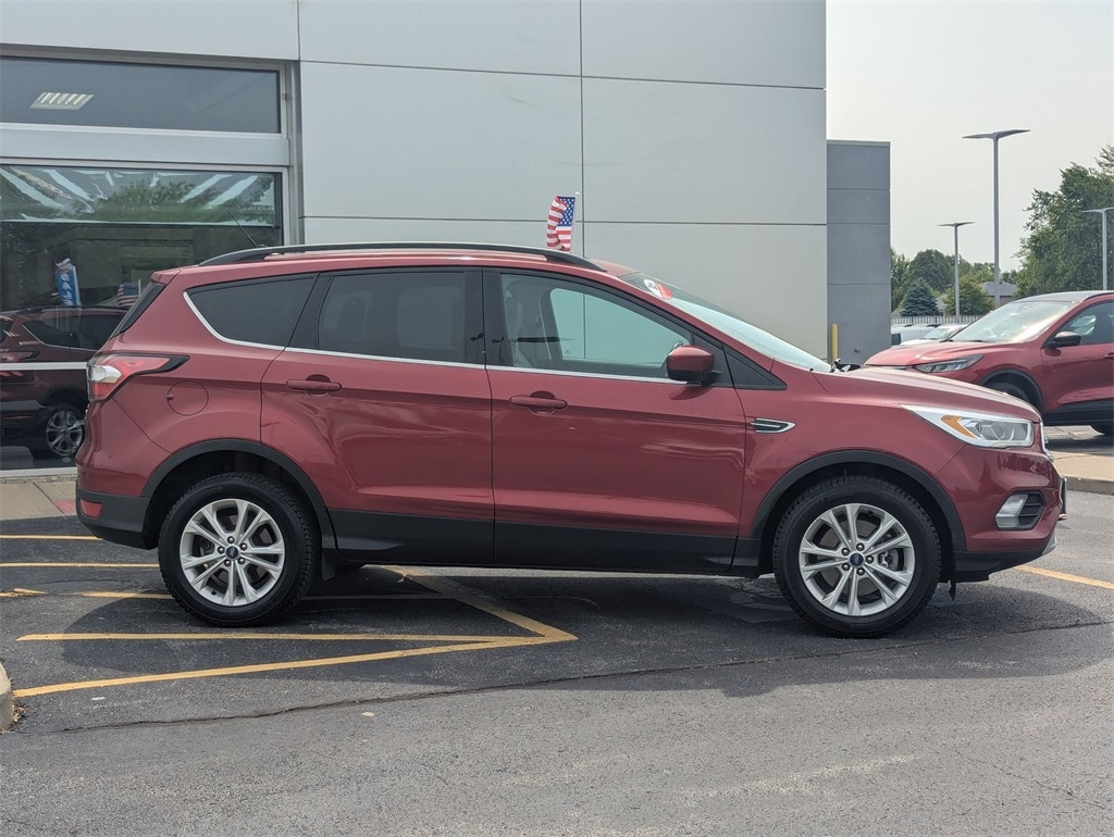 Used 2018 Ford Escape SEL with VIN 1FMCU9HD1JUC45683 for sale in Peotone, IL