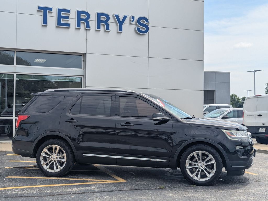 Used 2018 Ford Explorer XLT with VIN 1FM5K7D86JGC39811 for sale in Peotone, IL