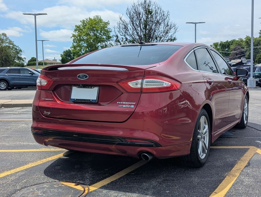 Used 2015 Ford Fusion Hybrid Titanium Sedan