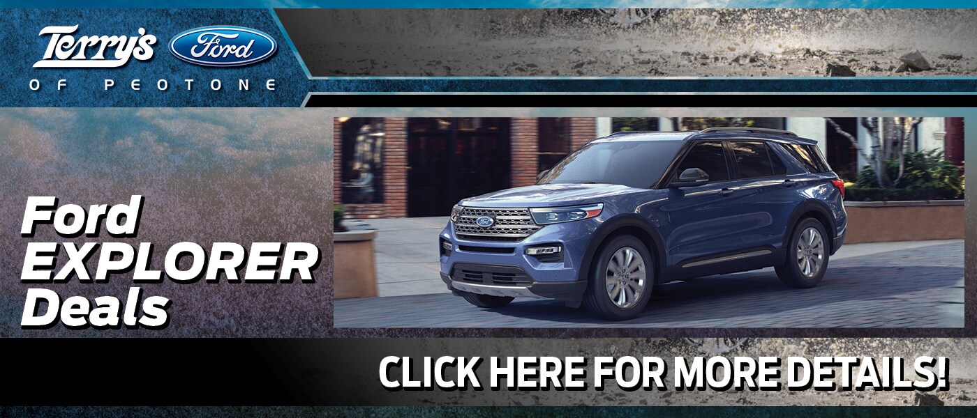2020 Ford Explorer Deals banner