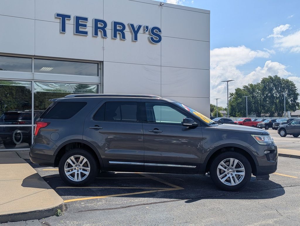 Used 2018 Ford Explorer XLT with VIN 1FM5K8D82JGC39648 for sale in Peotone, IL