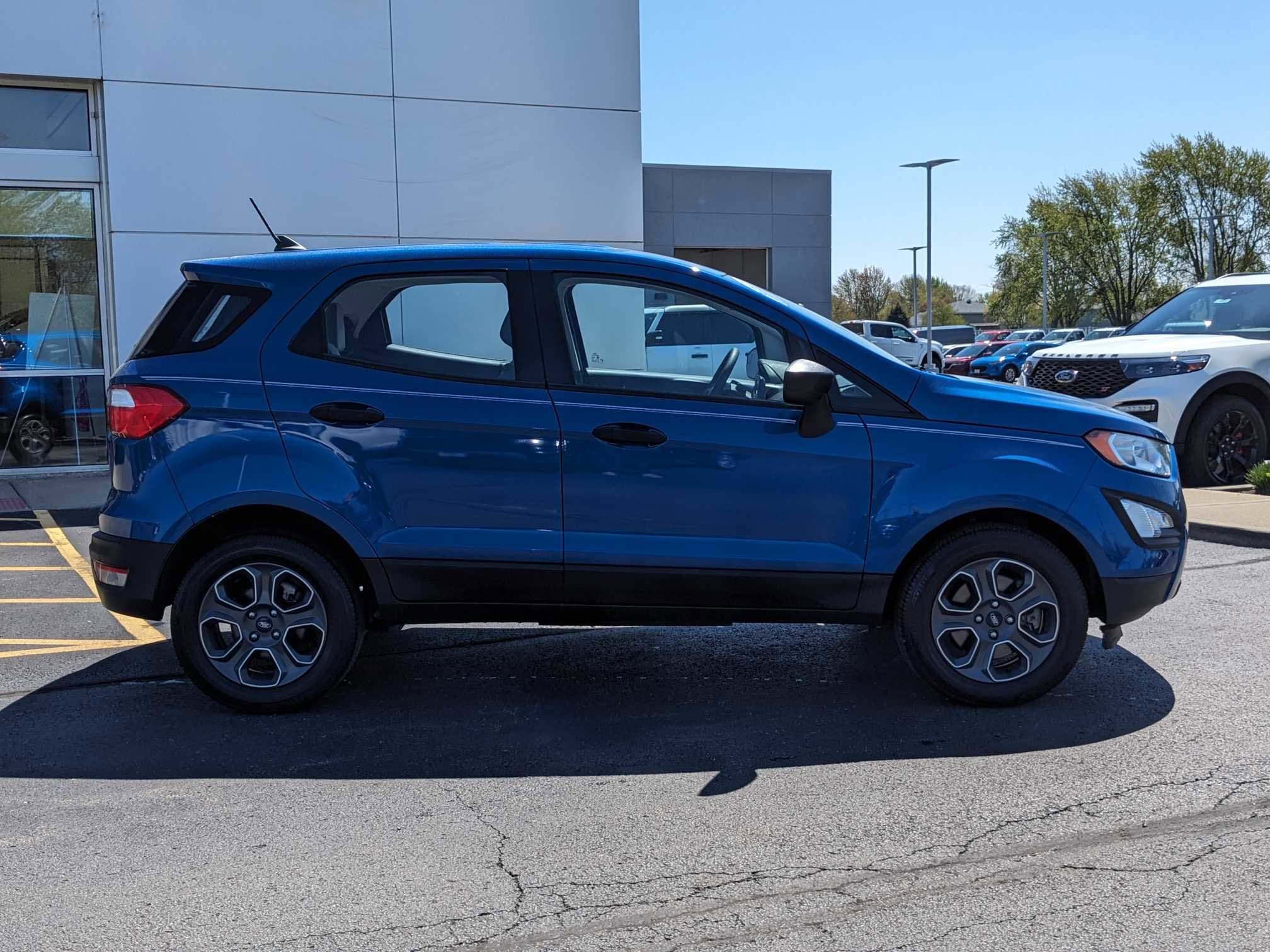 Used 2020 Ford Ecosport S with VIN MAJ3S2FE9LC340066 for sale in Peotone, IL