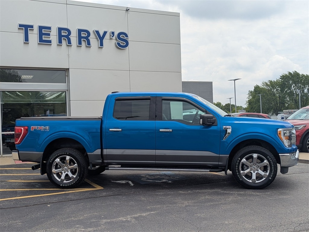 Used 2021 Ford F-150 XLT with VIN 1FTEW1EP9MFC39372 for sale in Peotone, IL
