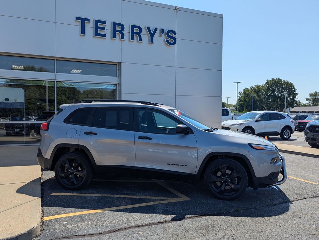 Used 2017 Jeep Cherokee Sport Altitude with VIN 1C4PJLAB9HW577373 for sale in Peotone, IL