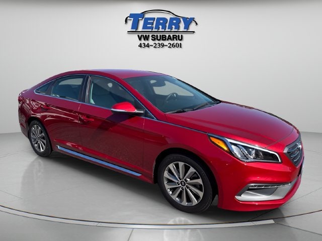 Used 2017 Hyundai Sonata Sport with VIN 5NPE34AF1HH504742 for sale in Lynchburg, VA