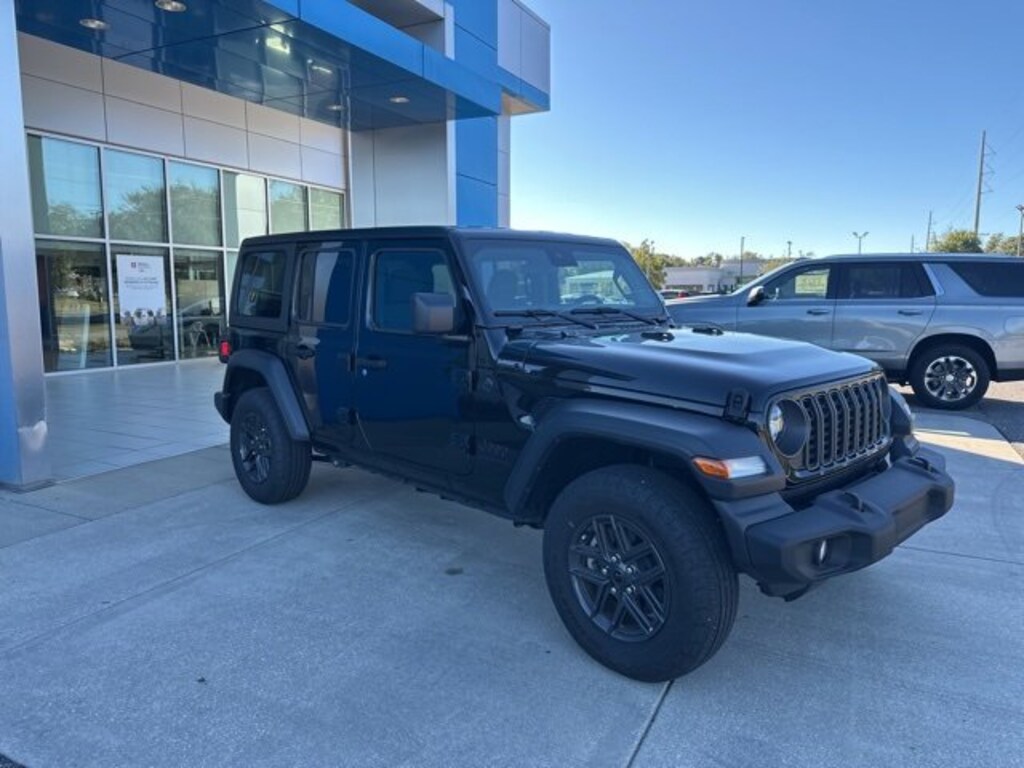 Used 2024 Jeep Wrangler 4-Door Sport S 4x4 SUV