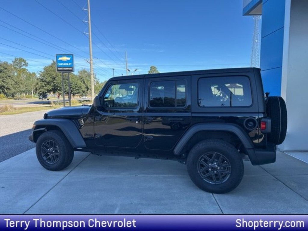 Used 2024 Jeep Wrangler 4-Door Sport S 4x4 SUV