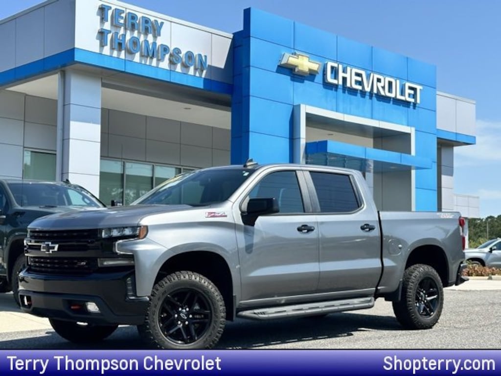 Used 2021 Chevrolet Silverado 1500 LT Trail Boss Truck Crew Cab