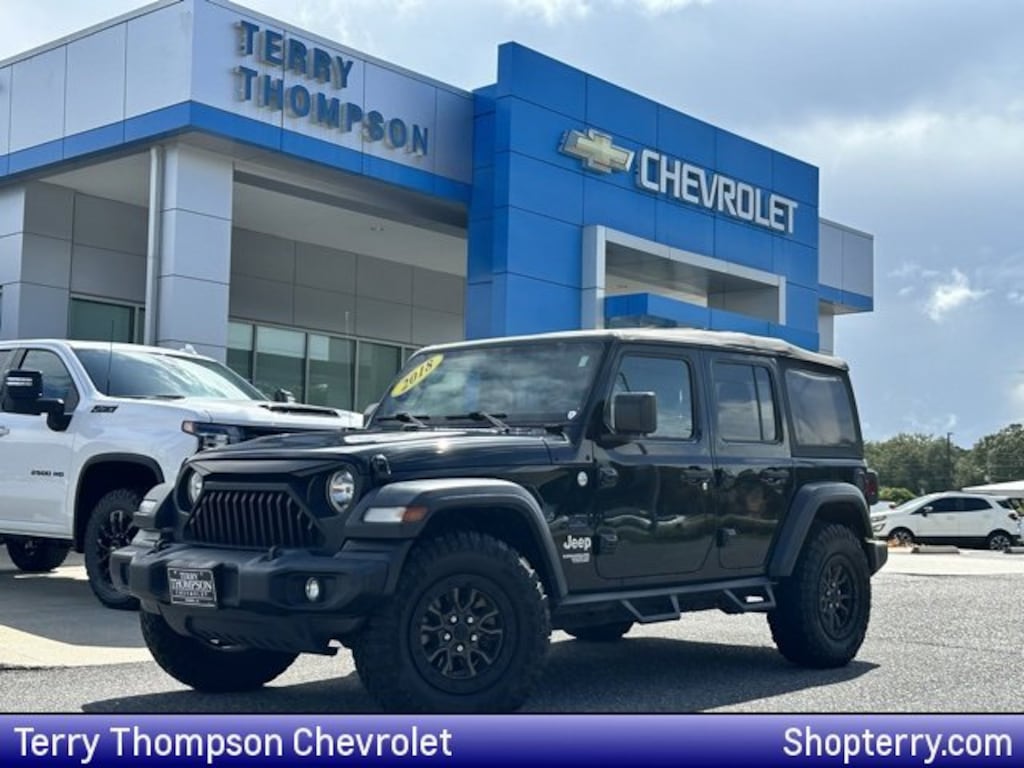 Used 2018 Jeep Wrangler Unlimited Sport 4x4 SUV