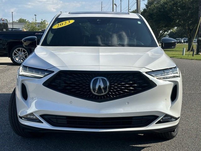 Used 2023 Acura MDX A-Spec Package with VIN 5J8YE1H04PL000303 for sale in Daphne, AL