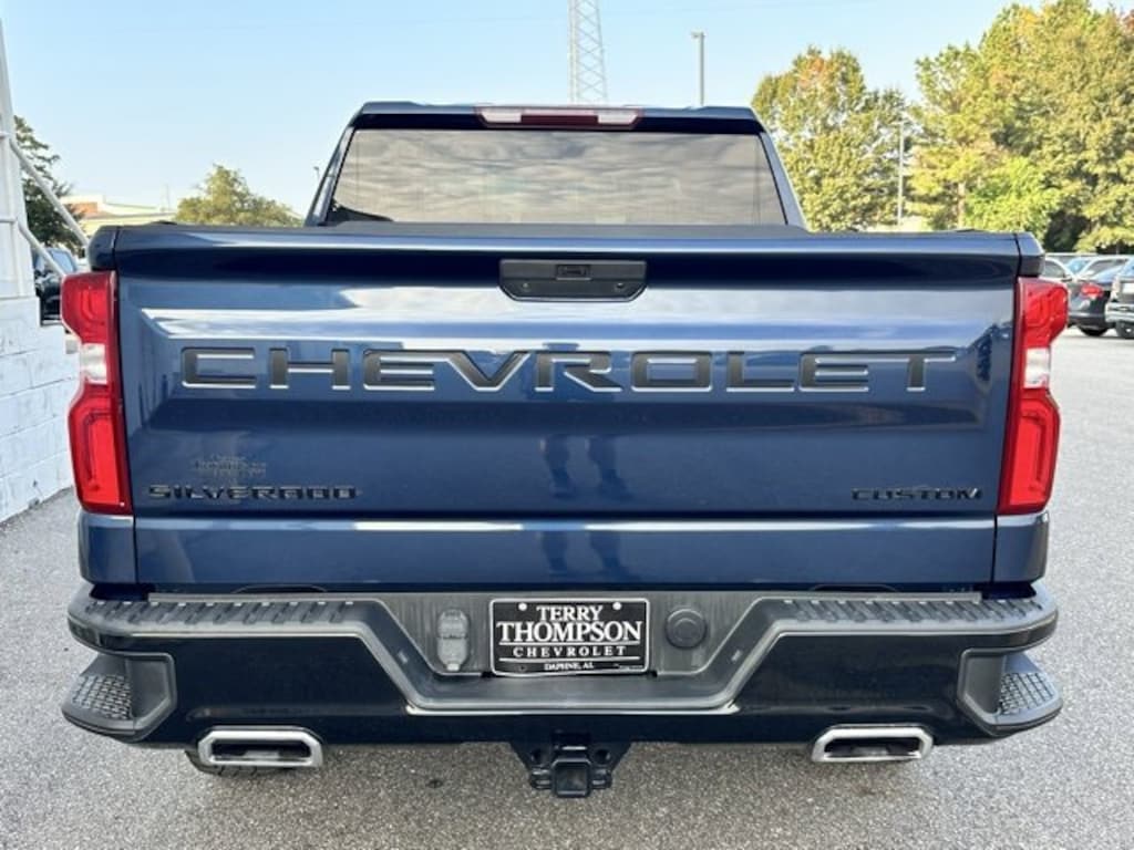 Used 2021 Chevrolet Silverado 1500 Custom Trail Boss Truck Crew Cab