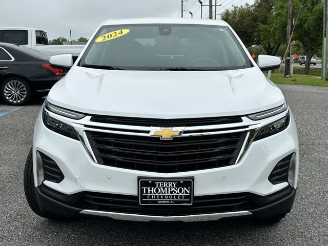 Used 2024 Chevrolet Equinox LT with VIN 3GNAXUEG2RL238369 for sale in Daphne, AL