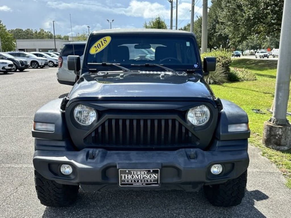 Used 2018 Jeep Wrangler Unlimited Sport 4x4 SUV