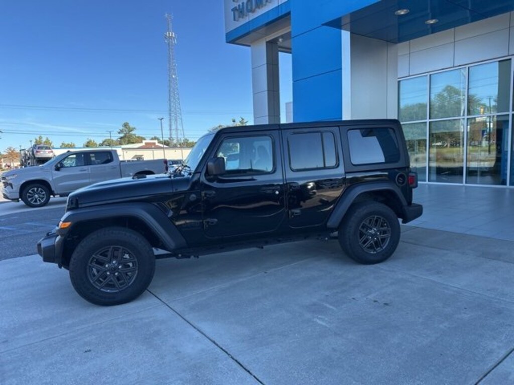 Used 2024 Jeep Wrangler 4-Door Sport S 4x4 SUV