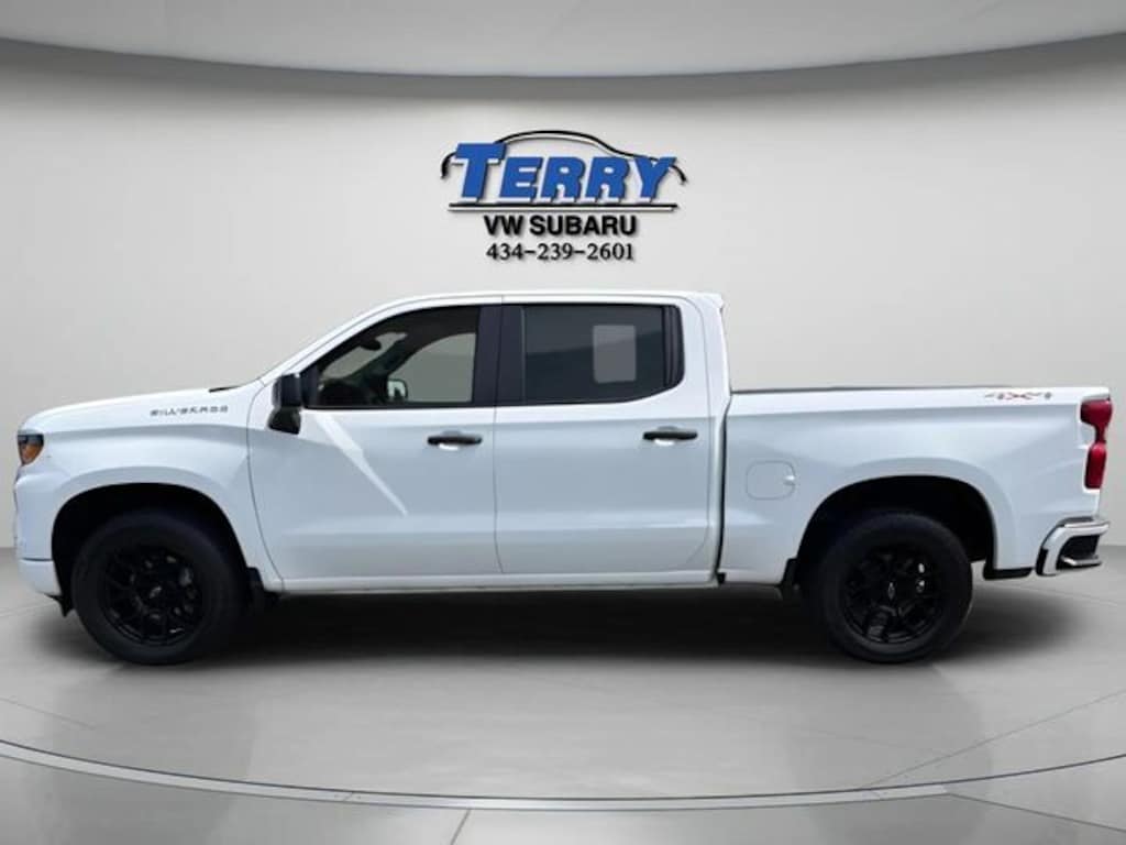 Used 2024 Chevrolet Silverado 1500 Custom Truck Crew Cab