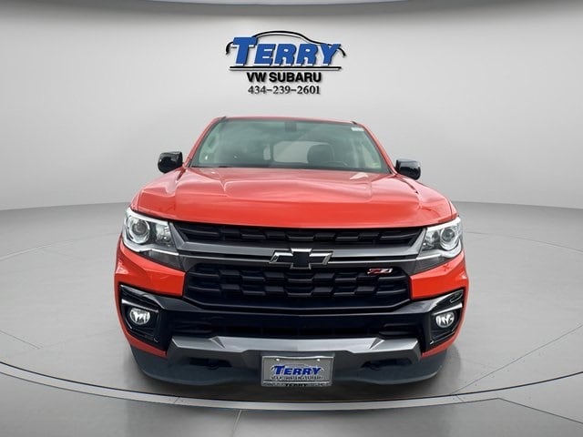 Used 2021 Chevrolet Colorado Z71 with VIN 1GCGTDEN4M1236474 for sale in Lynchburg, VA