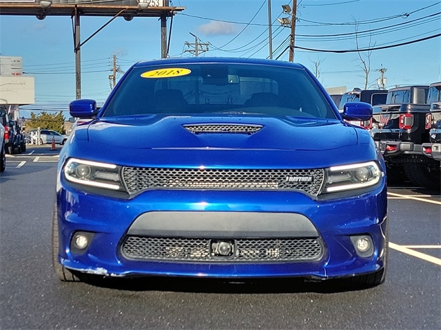 Certified 2018 Dodge Charger Daytona with VIN 2C3CDXGJ8JH164056 for sale in Little Ferry, NJ