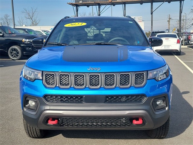 Used 2023 Jeep Compass Trailhawk with VIN 3C4NJDDN0PT544446 for sale in Little Ferry, NJ