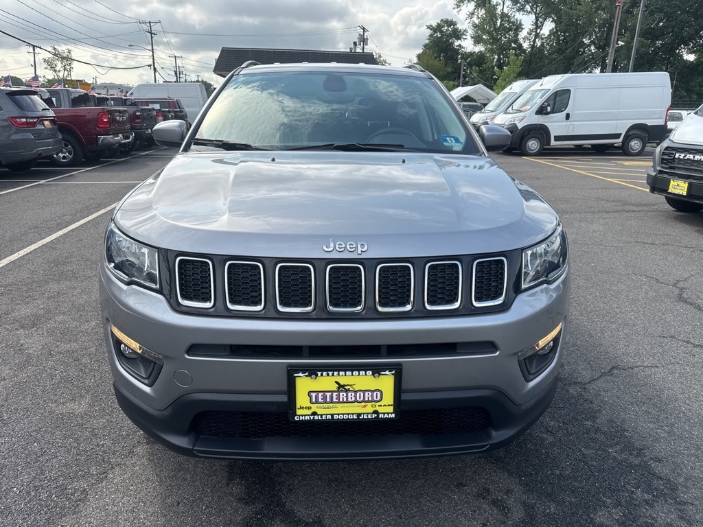 Certified 2020 Jeep Compass Latitude with VIN 3C4NJDBB1LT165099 for sale in Little Ferry, NJ