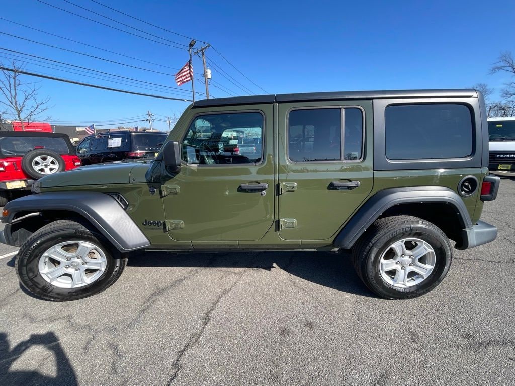 Used 2022 Jeep Wrangler Unlimited Sport SUV