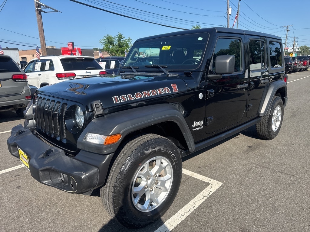 Certified 2021 Jeep Wrangler Unlimited Sport SUV