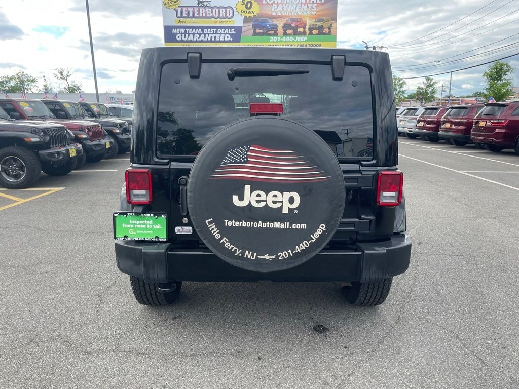 Certified 2018 Jeep Wrangler JK Unlimited Sahara 4x4 SUV