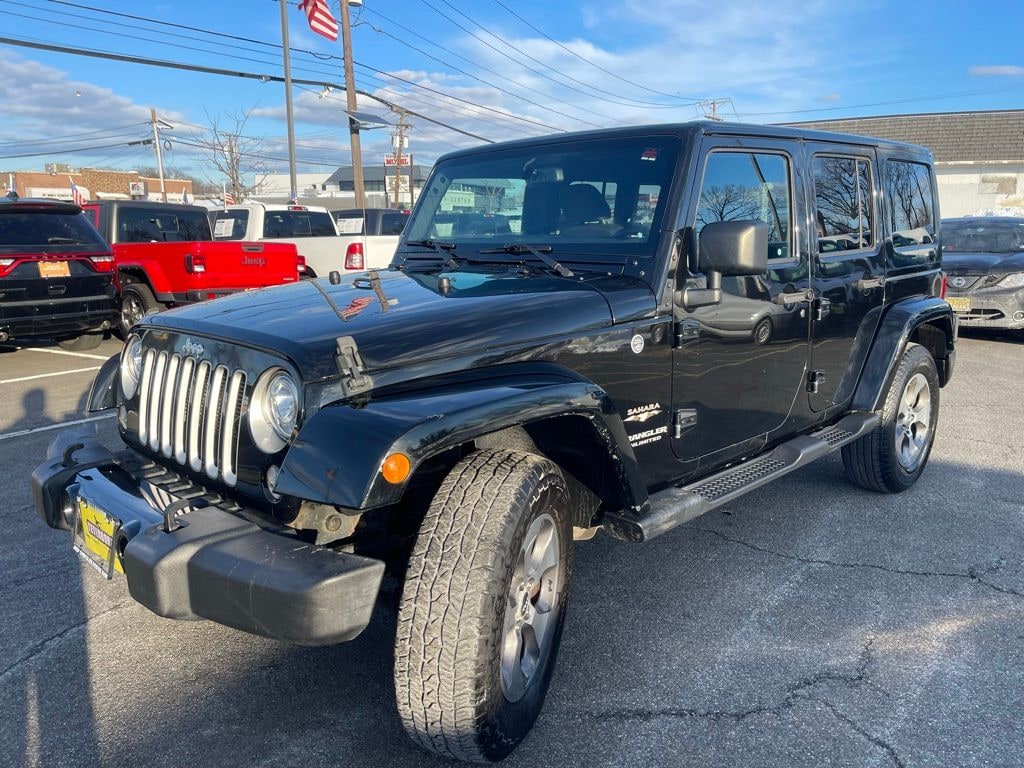 Used 2017 Jeep Wrangler JK Unlimited Sahara 4x4 SUV