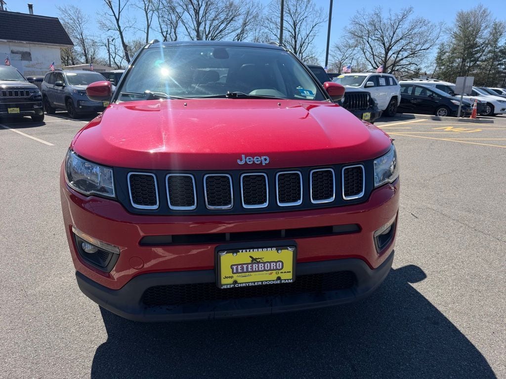 Certified 2019 Jeep Compass Latitude with VIN 3C4NJDBBXKT787070 for sale in Little Ferry, NJ