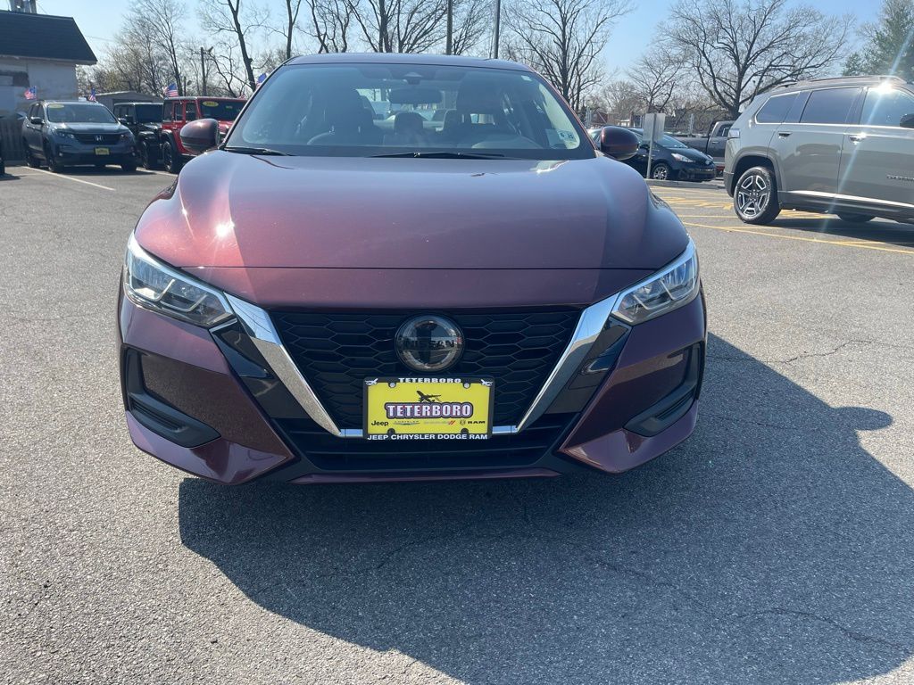 Certified 2020 Nissan Sentra SV with VIN 3N1AB8CVXLY240335 for sale in Little Ferry, NJ