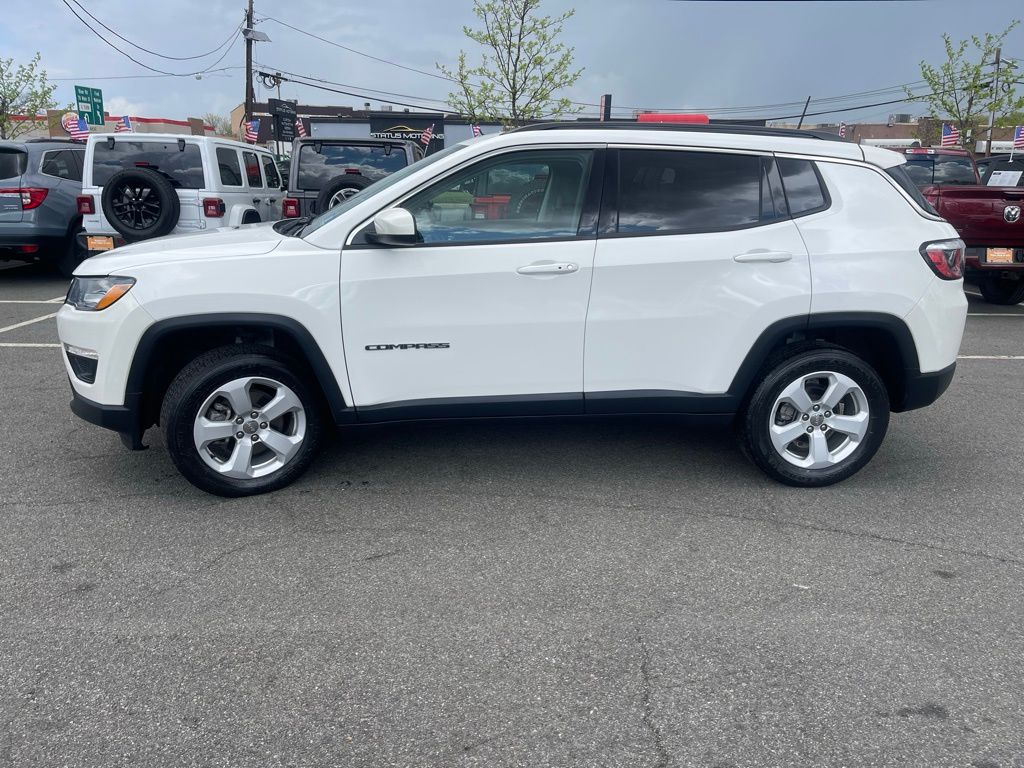 Certified 2020 Jeep Compass Latitude with VIN 3C4NJDBB7LT241098 for sale in Little Ferry, NJ
