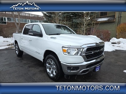 Featured Used 2022 Ram 1500 Big Horn/Lone Star Truck for sale in Jackson, WY