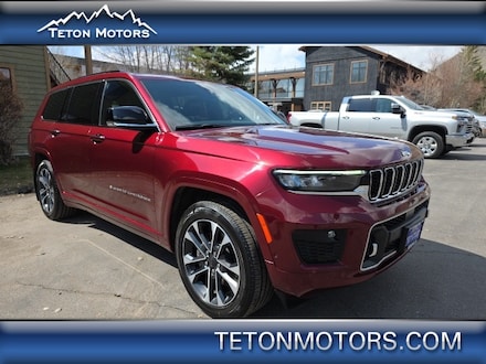 Featured Used 2023 Jeep Grand Cherokee L Overland SUV for sale in Jackson, WY