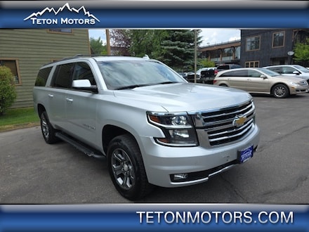 Featured Used 2016 Chevrolet Suburban LT SUV for sale in Jackson, WY